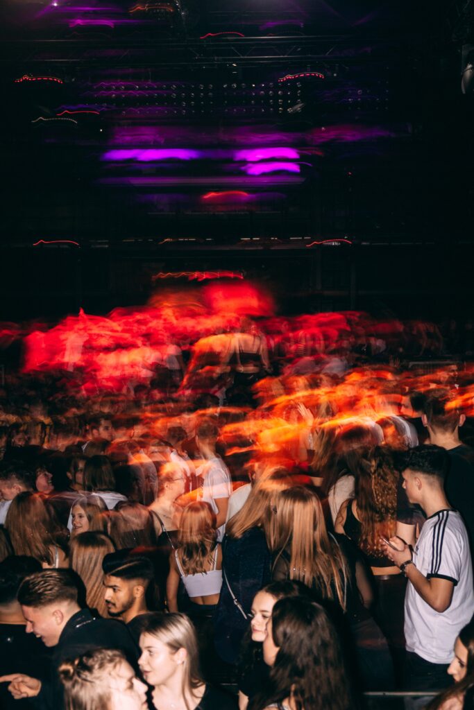 Festival in de avond