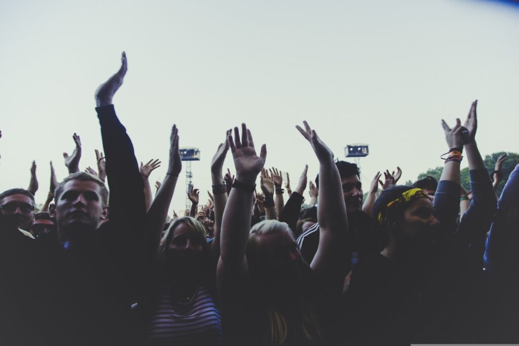 Festival gangers